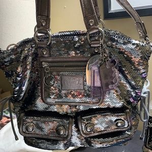 Sequins Coach bag